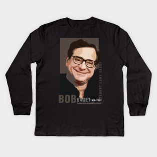 bob saget rip Kids Long Sleeve T-Shirt